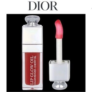 New Dior Lip Glow Oil; Color Cherry Size 0.2 oz/ 6 mL MSRP $40